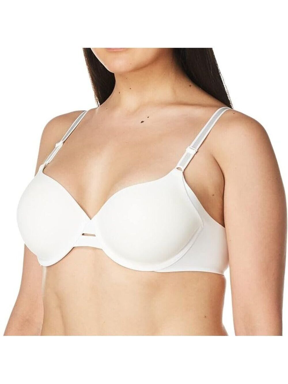 Warner's Women's Blissful Benefits Side Smoothing Wire Bra White  36C NWT